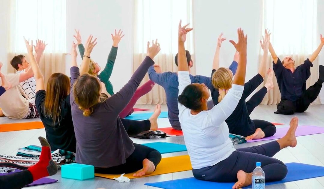 Paulie Zink Yin Flow yoga class at Yoga International website
