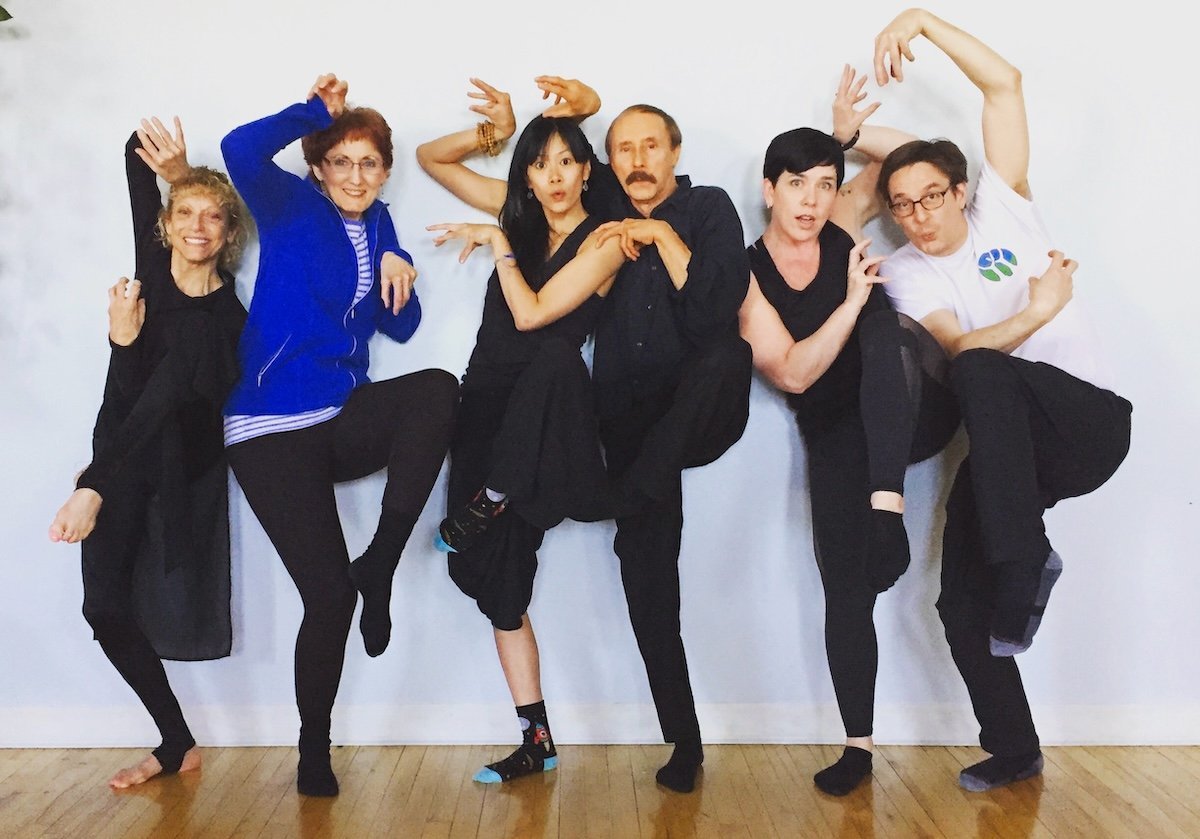 Everlasting Youth with Yin Yoga by Maria Funk, 2015 Paulie Zink and students staying young with Yin yoga