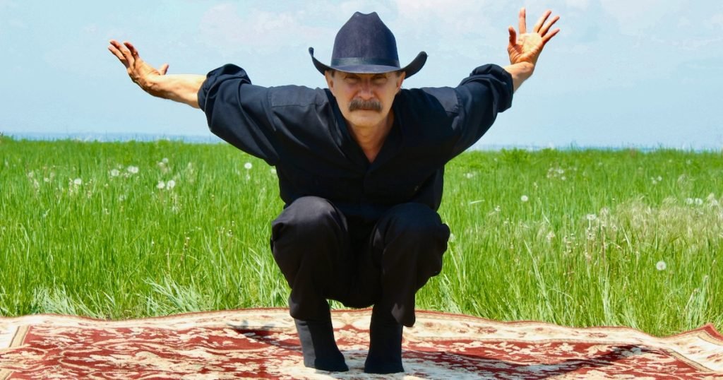 Yin Yoga by Paulie Zink | Yoga Magazine™ Paulie Zink does the Phoenix Landing Yin Flow yoga pose